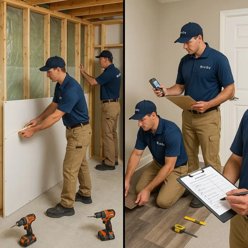 Repairs and Reconstruction process in Fishkill, NY